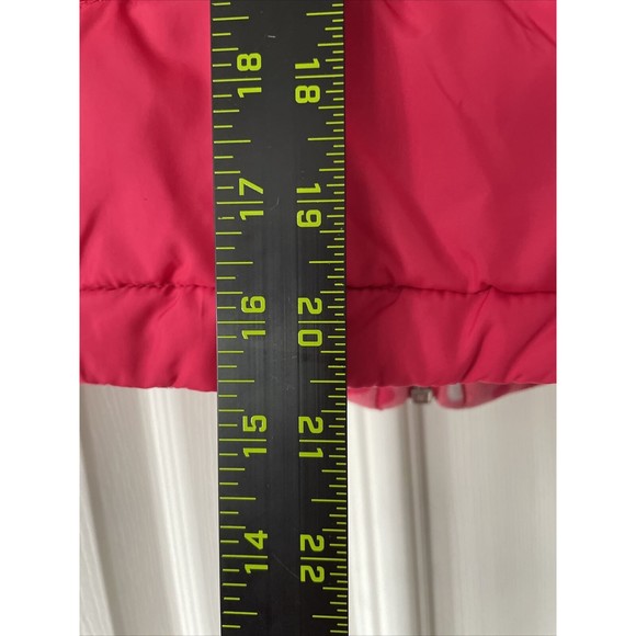 Columbia Girls Vest FLAW Sz S Reversible Pink Pockets Full Zip Outerwear… - Picture 7 of 12